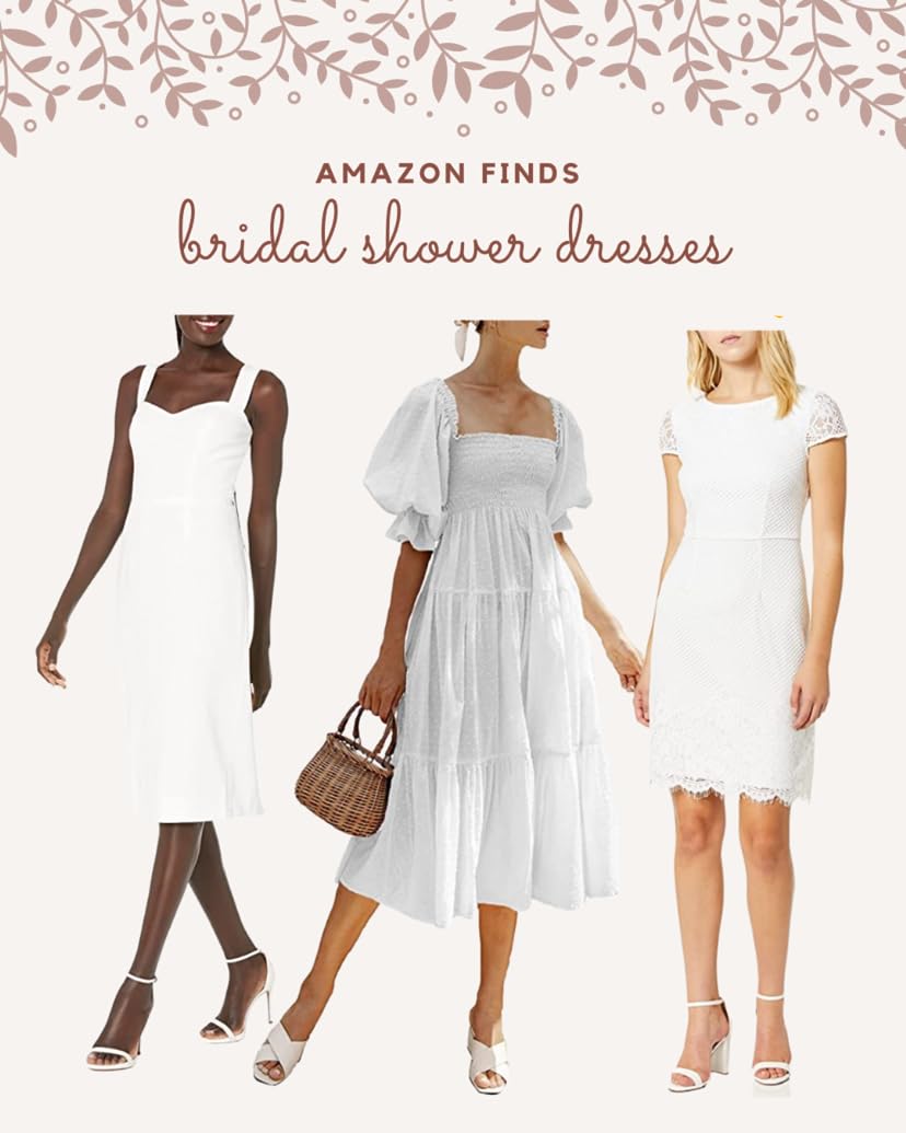 Bridal shower dresses! #Wedding