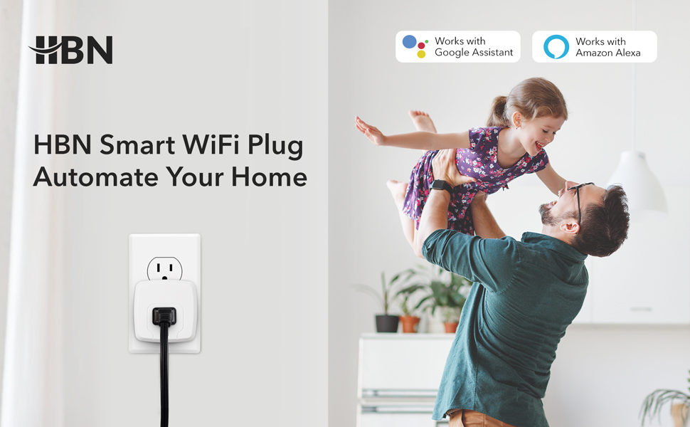 HBN Smart WiFi Plug Automate Your Home