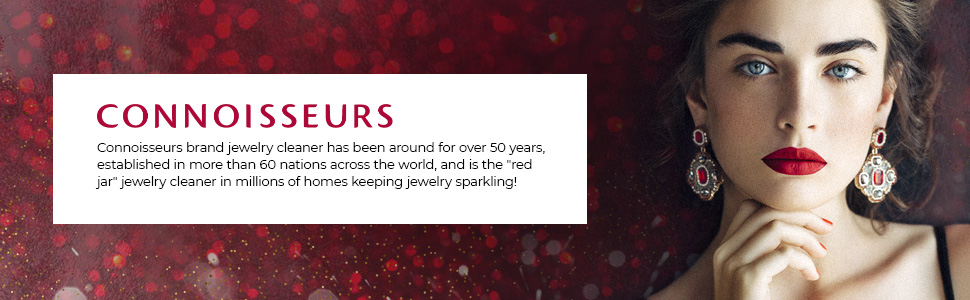 Connoisseurs jewelry cleaner has been around for over 50 years keeping your jewelry sparkling!