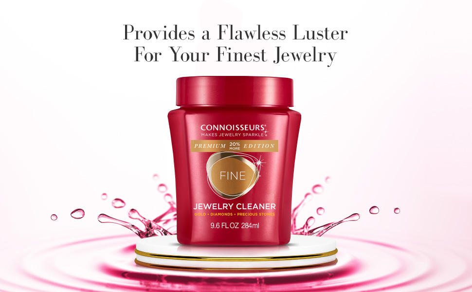 Connoisseurs Premium Edition Fine Jewelry Cleaner - Gold, Platinum, Diamonds