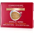 Connoisseurs New Premium Edition Jewelry Wipes 30 Count | Now 20% More! The Perfect Compact Size Gold And Silver Jewelry Cleaner For On-The-Go, Polish and Remove Tarnish, Restore Brilliance To Jewelry