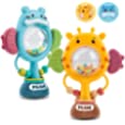 nicknack Baby Suction Toy for High Chair, 2PCS Suction Cup Toys for Table Activity Rattle for Babies 6 Months+