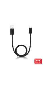 Motorola Essentials micro-USB data and charging cable