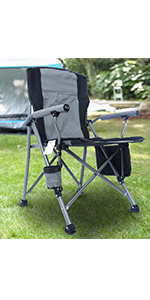camping chair grey 