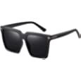 Oversized Square Sunglasses Retro Big Shades Fashion Classic Shades Women Men UV400 Protection