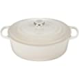 Le Creuset Enameled Cast Iron Signature Oval Dutch Oven, 8 qt., Meringue