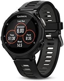 Garmin Forerunner 735XT, Multisport GPS Running Watch With Heart Rate, Black/Gray