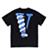 Snake Twine Big V Fashion Tees for Men Women Round Neck Limited Short Sleeve T-Shirt