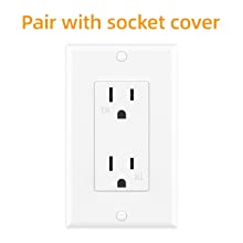 pair with socket cover