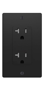 20a outlet socket receptacle with wall plate