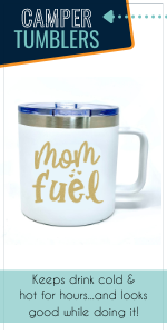 camper tumbler double walled stainless steel gift mom