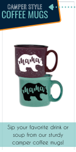 camper style coffee mugs for mom