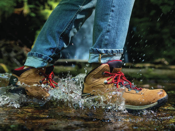 Waterproof trail boots