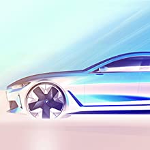 sketch/prototype of new BMW car design