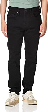 True Religion Men's Rocco Skinny Fit Jean with Back Flap Pockets