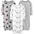 Simple Joys by Carter's Unisex Babies' Cotton Sleeper Gown, Pack of 3