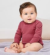 Simple Joys by Carter''s Baby Girls'' Textured Bodysuits