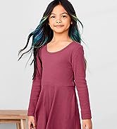 Simple Joys by Carter''s Girls'' Stretch Rib Dresses, Pack of 2