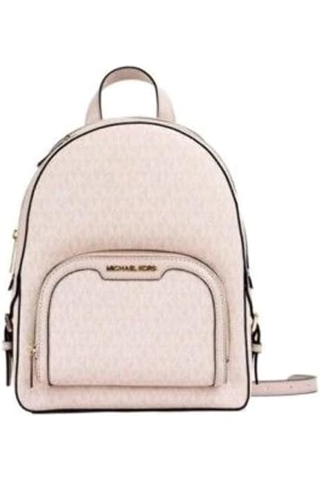 Abbey Jaycee Medium Backpack Light Powder Blush Pink MK Signature