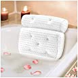 Bath Pillow Back Head Rest - Comfortable Bathtub Pillow for Spa Bathtub Neck Pillow, Head Shoulder and Back Support-4D Air Mesh Layers, Quick Drying, Machine washable