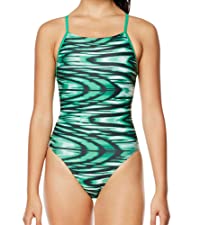 Speedo Women''s Swimsuit One Piece ProLT Cross Back Printed Adult Team Colors