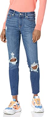 Tommy Hilfiger Women's Mid Rise Skinny Ankle Jean