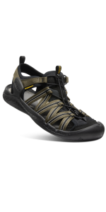 KEEN Mens Drift Creek H2 Closed Toe Water Sandals