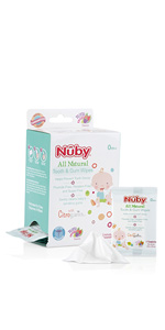 Natural Baby Tooth and Gum Wipes