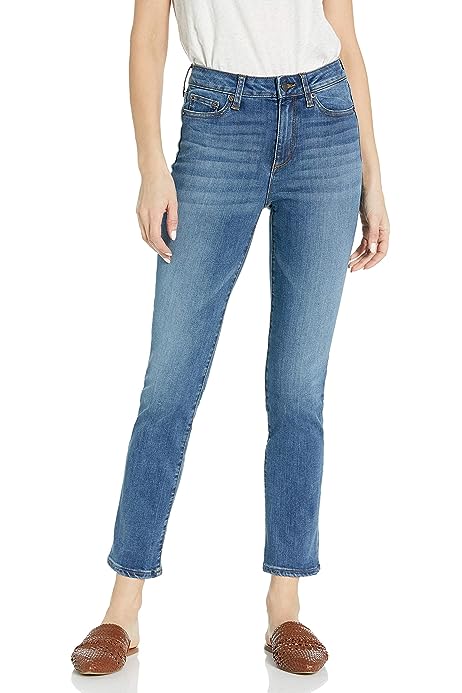 Women's Mid-Rise Slim Straight Jeans