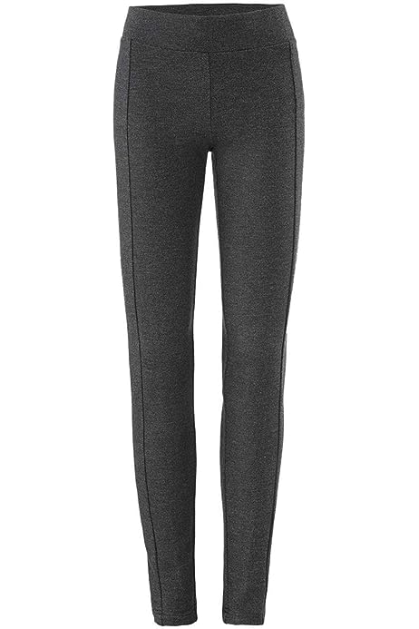 Sleek Leggings Gray Charcoal Casual Career Pants Style 3211