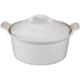 Le Creuset Heritage Round 3-Quart Casserole -Cotton White