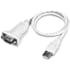 TRENDnet USB to Serial 9-Pin Converter Cable, Connect a RS-232 Serial Device to a USB 2.0 Port, Supports Windows & Mac, USB 1