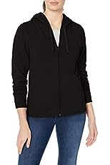 Women's French Terry Fleece Full-Zip Hoodie (Available in Plus Size)