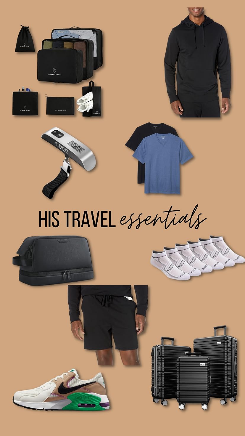 Travel essentials for him! #founditonamazon