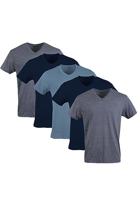 Men's V-neck T-shirts, Multipack, Style G1103