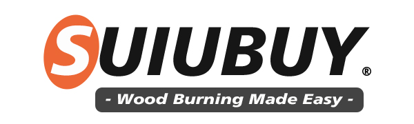 SUIUBUY logo, Wood burning made easy