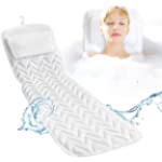 Bath Pillows for Tub,Full Body INMORVEN Non-Slip Bathtub Pillow, Quick Drying Bathtub Mat, 5D Upgraded Air Mesh SPA Cushion,Full Body Rest Pillow for Relaxation and Comfy,Machine Washable,Fit Any Tub.