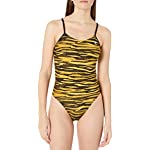 TYR CCR7A840 Crypsis Cutoutfit Swimsuit Black/Gold 40