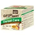 Gargle Away by Nature&#39;s Jeannie - Natural Sore Throat Remedy, Vocal Care, Mucus Relief, Cough Suppressant for Kids and Adults (20-Pack, Powder)