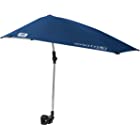 Sport-Brella Versa-Brella 4-Way Swiveling Sun Umbrella (Midnight Blue), 38x39