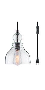 plug in pendant light