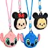 AirTag Holder for Kids [ 4 Pack ] Cute Cartoon Air tag Necklace Keychain for Kids & Adults, Soft Silicone Cover for AirTags w