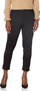 Briggs New York Women's High Rise Skinny Knit Ponte Pant