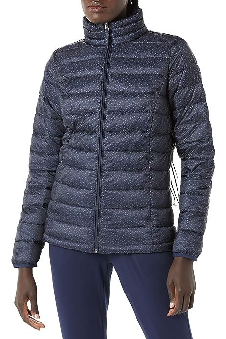 Women's Lightweight Long-Sleeve Water-Resistant Puffer Jacket (Available in Plus Size)