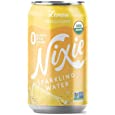 Nixie Sparkling Water, Lemon | 12 fl oz cans, 24 pack | Organic, Non-GMO, 0 Calories, 0 Sugar, 0 Sodium