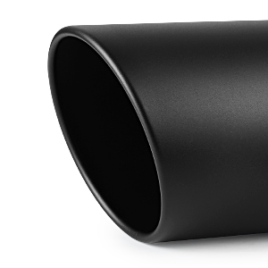 rolled exhaust tip