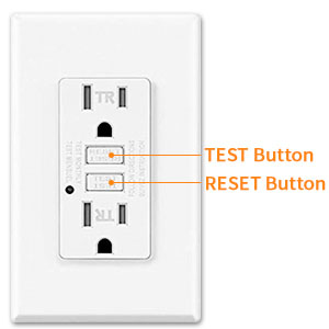 TEST Button & RESET Button