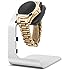 Tranesca Aluminum Watch Stand for Multiple Brand smartwatches - Stand only (Compatible with Michael Kors, Armani, Diesel, Fos