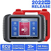 XTOOL D8 Automotive Scan Tool 2022 Newest, ECU Coding, Bi-Directional Control, OE All Systems Diagnostic, 31+ Services, Oil R