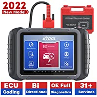 XTOOL D8 Automotive Diagnostic Scan Tool 2022 Newest with ECU Coding, Bi-Directional Controls, 31+ Services, Key Programming,
